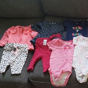 NB Girl Clothes Bundle